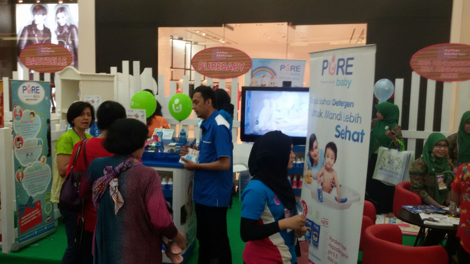 Event Purekids di Mother & Baby Fair ( Surabaya ) 2015 — foto 6